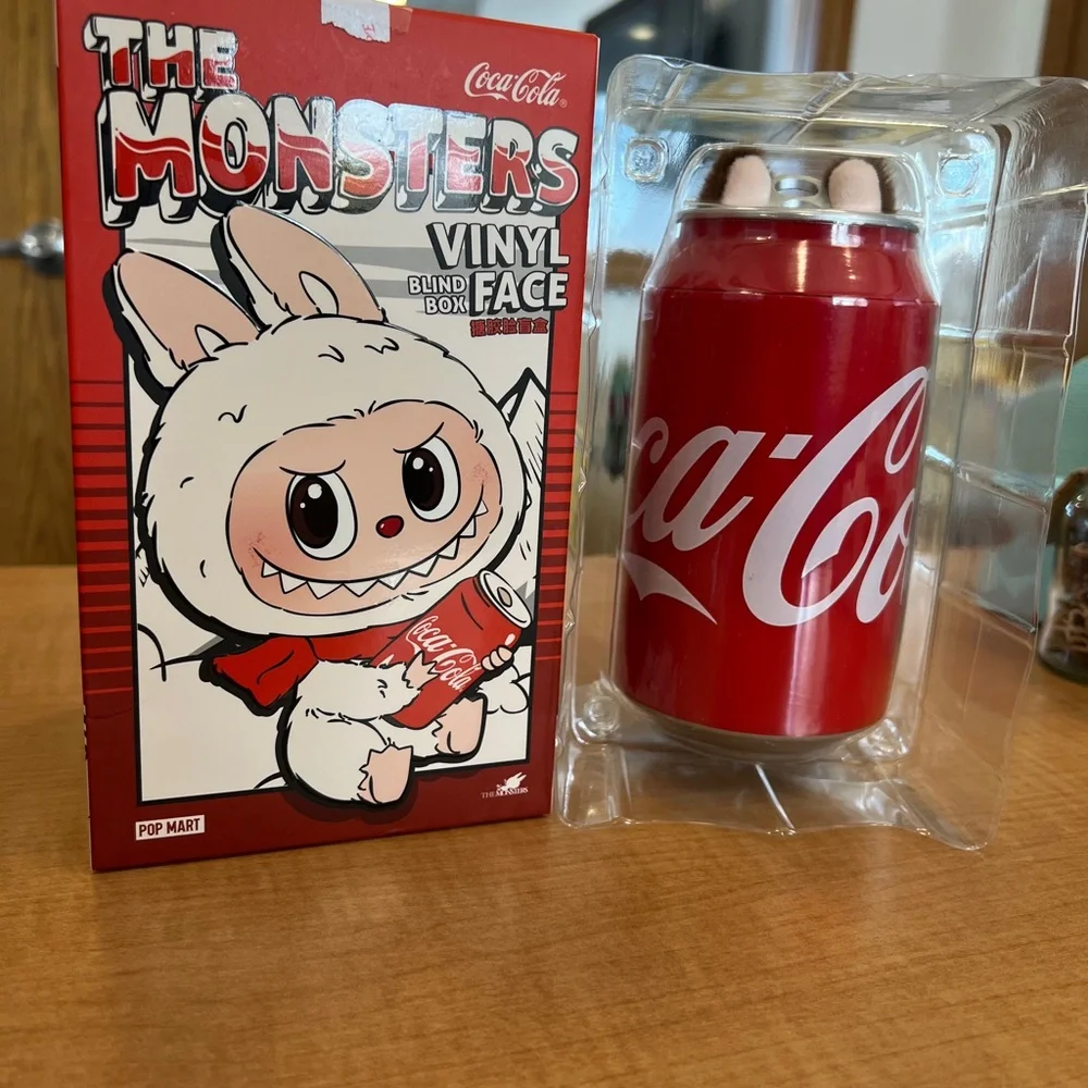 AUTHENTIC POPMART THE MONSTERS Labubu x Coca Cola - CONFIRMED SECRET - Open Box - Picture 3 of 7
